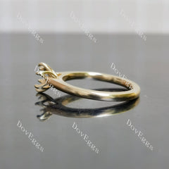 Doveggs solitaire engagement ring semi-mount only(Exclusively to DovEggs Stones)