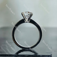 Doveggs Round Channel Set Lab Grown Diamond Ring