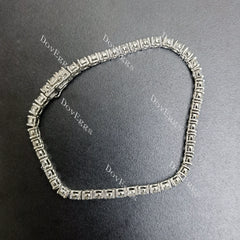 (7.5 inch) Doveggs 4mm round moissanite Tennis bracelet