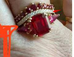 wedding band of 24676