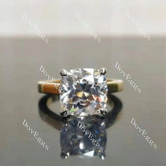 Doveggs pave engagement ring semi-mount only(Exclusively to DovEggs Stones)