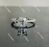Doveggs pave engagement ring only semi-mount only(Exclusively to DovEggs Stones)