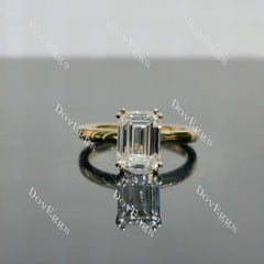 Doveggs solitaire engagement ring only semi-mount only(Exclusively to DovEggs Stones)