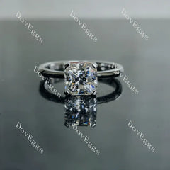 DovEggs solitaire engagement ring only semi-mount only(Exclusively to DovEggs Stones)