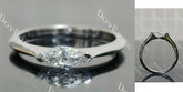 Doveggs solitaire engagement ring only semi-mount only(Exclusively to DovEggs Stones)
