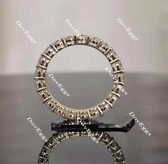 Doveggs 2-2.5 carat Eternity Moissanite/Lab grown diamond wedding band/lab diamond bands