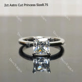 2ct(7mm) astro cut pricess(size 8.75)