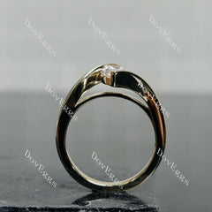 Anne Rose Marquise Solitaire Lab Grown Diamond Engagement Ring