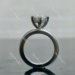 DovEggs hidden halo engagement ring only semi-mount only(Exclusively to DovEggs Stones)
