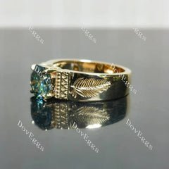 Doveggs solitaire carving engagement ring only semi-mount only(Exclusively to DovEggs Stones)