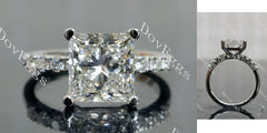 The Kaylee Princess Pave Lab Grown Diamond Engagement Ring