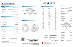 Doveggs 2.102ct Round D Color VVS1 Clarity Excellent cut lab diamond stone(certified) (sold #22983 ,20%)