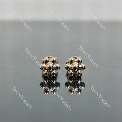 Doveggs three-dimensional flower earrings