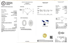 1.01ct Oval Lab Diamond - D Color VS1 | Doveggs Certified