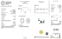 1.02ct Oval Lab Diamond - G Color VS2 | Doveggs Certified