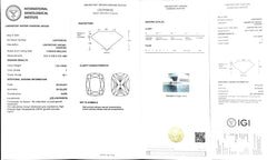 1.03ct Cushion Cut Lab Diamond - F Color VS1 | Doveggs Certified