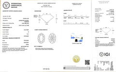 1.03ct Oval Lab Diamond - G Color VS2 | Doveggs Certified