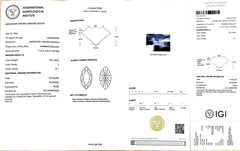 1.20ct Marquise Lab Diamond - F Color VS1 | Doveggs Certified
