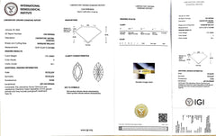 1.91ct Marquise Lab Diamond - F Color VS1 | Doveggs Certified
