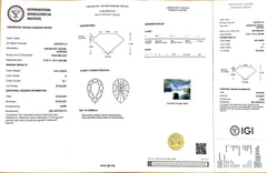 2.82ct Pear Lab Diamond - G Color VS1 | Doveggs Certified