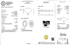 2.02ct Oval Cut Lab Diamond - G Color VVS2 | Doveggs Certified