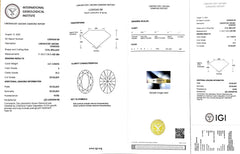 2.61ct Oval Cut Lab Diamond - E Color VS2 | Doveggs Certified
