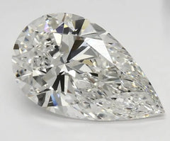 Doveggs 5.11ct Pear F color VS2 Clarity Excellent cut lab diamond stone(IGI certified)