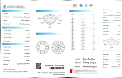 1.851ct Round Cut Lab Diamond - D Color VVS2 | Doveggs Certified