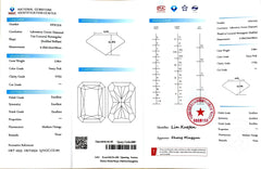 2.06ct Radiant Lab Diamond - Fancy Pink Color VVS2 | Doveggs Certified
