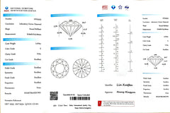 2.076ct Round Lab Diamond - E Color VVS1 | Doveggs Certified