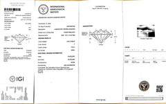 2.44ct Round Cut Lab Diamond – F Color VVS2 | Doveggs Certified