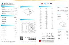 4.303ct Radiant Lab Diamond - E Color VS1 | Doveggs Certified