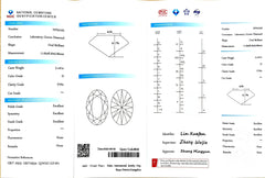 3.147ct Oval Lab Diamond - D Color VVS1 | Doveggs Certified