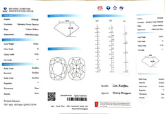 2.015ct Cushion Lab Diamond - D Color VVS1 | Doveggs Certified