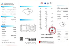 2.27ct Radiant Cut Lab Diamond - Fancy Vivid Pink VS1 | Doveggs Certified