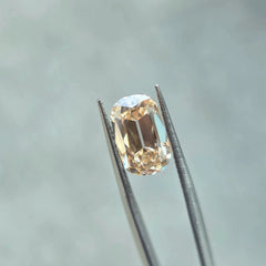 3.26ct Cushion Old Mine Cut Fancy Orange Lab Diamond - VVS1 Clarity | Doveggs Certified