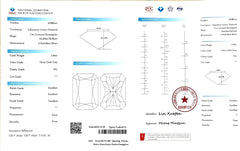 DovEggs 2.500ct Radiant Blue SI1-LAB GROWN DIAMOND-LGS411172