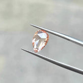 2.14ct Pear Rose Cut Lab Diamond – Fancy Vivid Pink Color VVS1 | Doveggs Certified