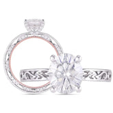 Doveggs pave engagement ring only semi-mount only(Exclusively to DovEggs Stones)