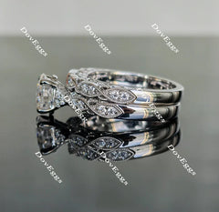 Doveggs pave engagement ring only semi-mount only(Exclusively to DovEggs Stones)
