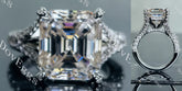 The Brooklyn split shank Cushion ring