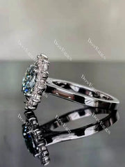 La Reina Halo engagement ring semi-mount only(Exclusively to DovEggs Stones)