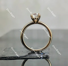 Bailey Jackson-Oval solitaire moissanite engagement ring| Doveggs