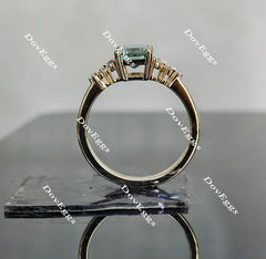 Doveggs side stones engagement ring only semi-mount only(Exclusively to DovEggs Stones)