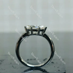 Doveggs solitaire engagement ring semi-mount only(Exclusively to DovEggs Stones)