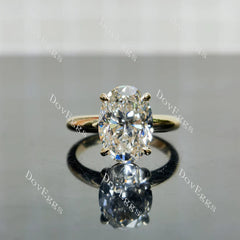 Doveggs solitaire engagement ring only semi-mount only(Exclusively to DovEggs Stones)