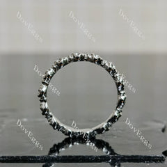 Plain mini skull eternity band-3.0mm band width| DovEggs