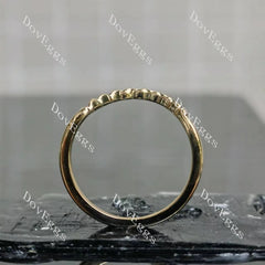 Link chain plain wedding band-1.9mm band width| DovEggs