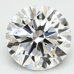 DovEggs 3ct Round Cut Lab Diamond Guaranteed D-G Color VS Clarity and above, Excellent to ldeal Cut (Certified)