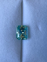 Doveggs radiant 4ct accident color blue moissanite loose stone